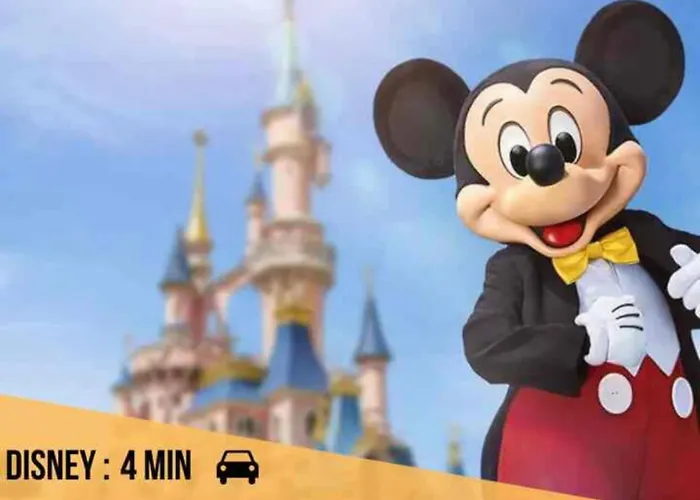 Апартаменты Ღ One Step From Magic - 5Min De Disneyland Paris Ღ